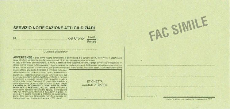 Avviso sui risultati della procedura di affidamento: servizio di notificazione n. 6.000 atti giudiziari nelle more dell'attivazione piattaforma pdnd. cig: a037bffa05.